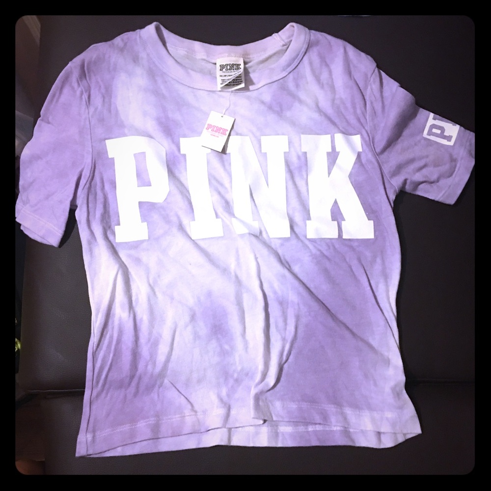 VS PINK Crop Tee