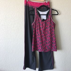 Workout tank + matching pants!