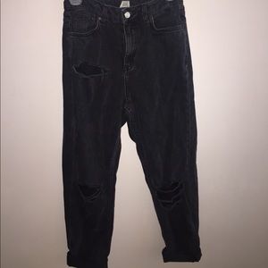 TopShop Distressed Boyfriend jeans