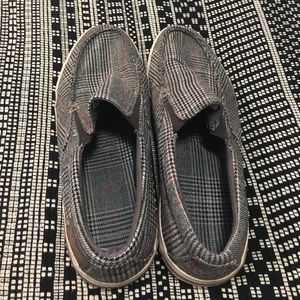 Men’s GH Bass Tartan Loafers Size 12