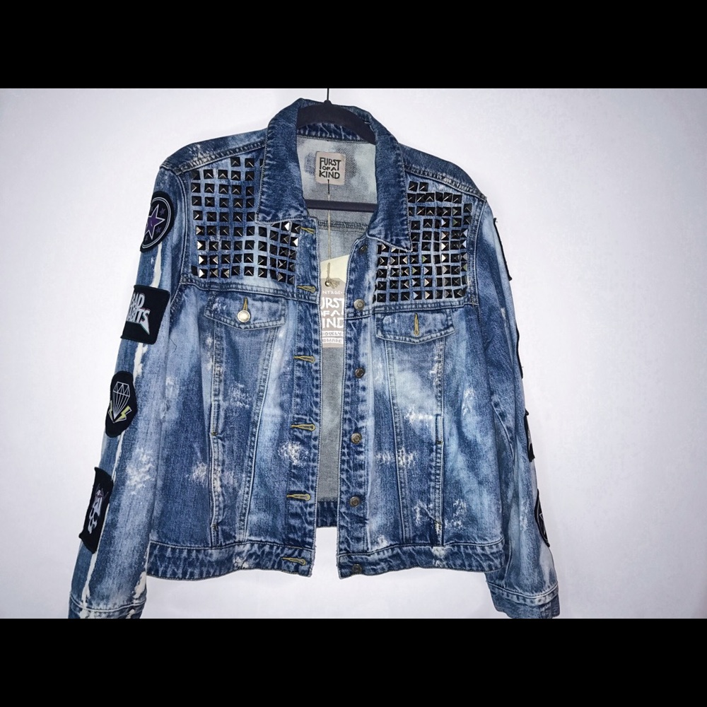 limited edition furst of a kind LF studded jacket