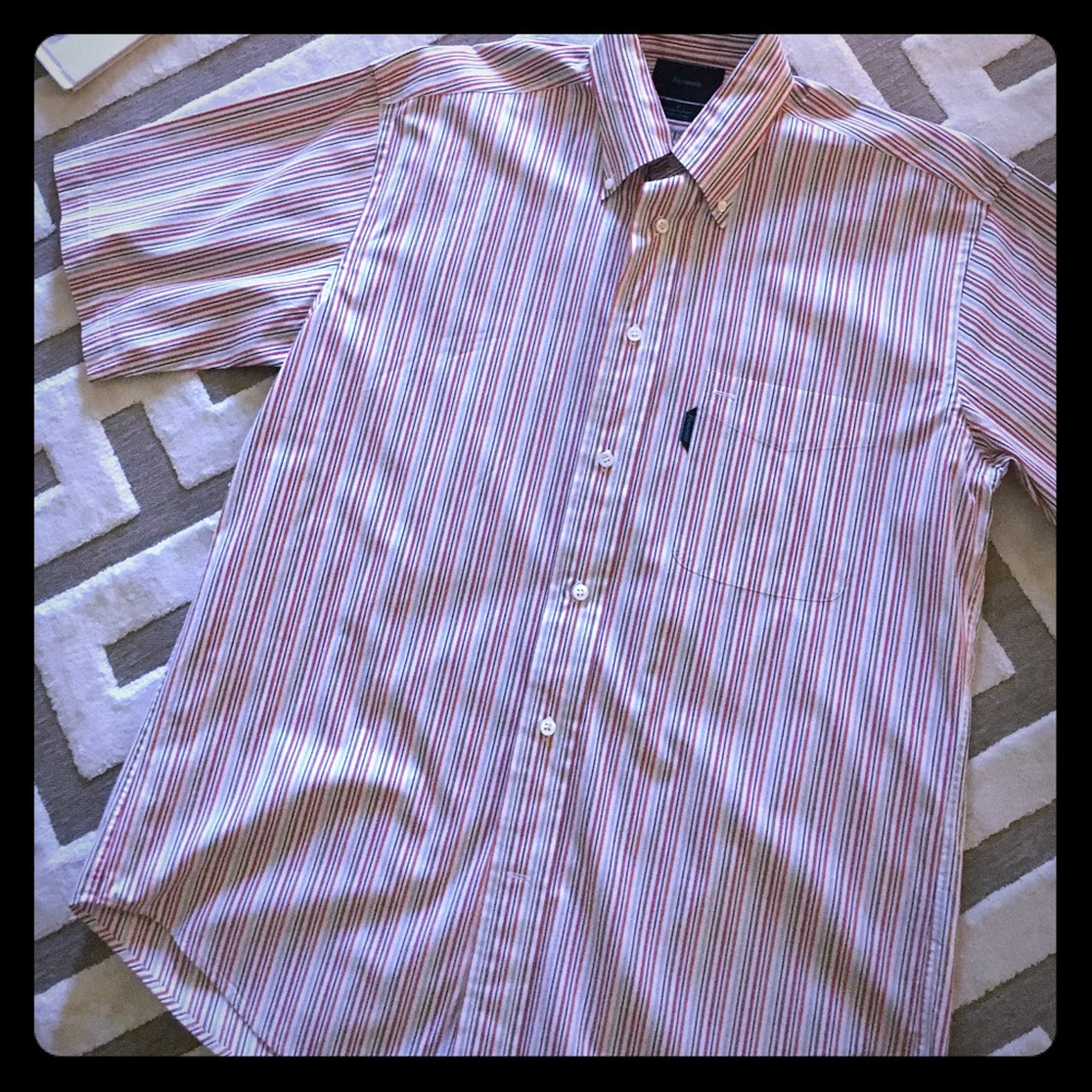 Faconnable Men's short sleeve button down
