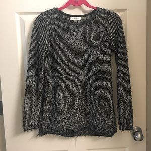 NWOT Calvin Klein Black/White Sweater