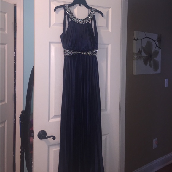2016 blue Prom dress - Picture 1 of 5