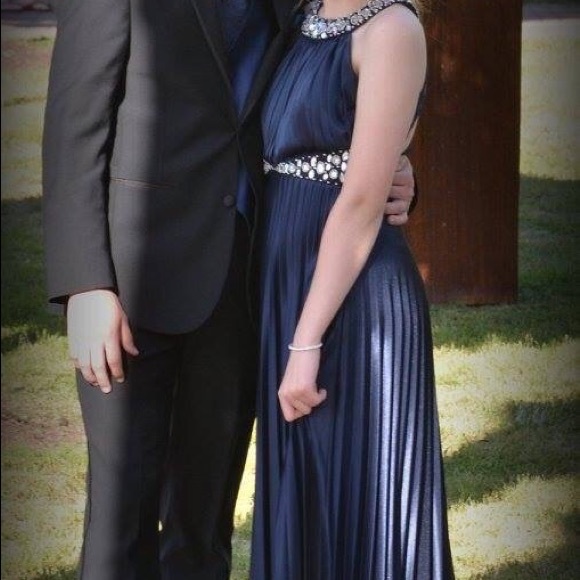 2016 blue Prom dress - Picture 3 of 5