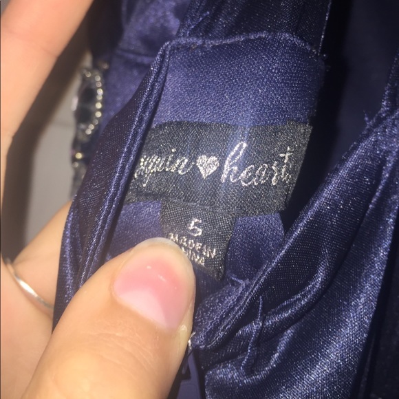 2016 blue Prom dress - Picture 5 of 5