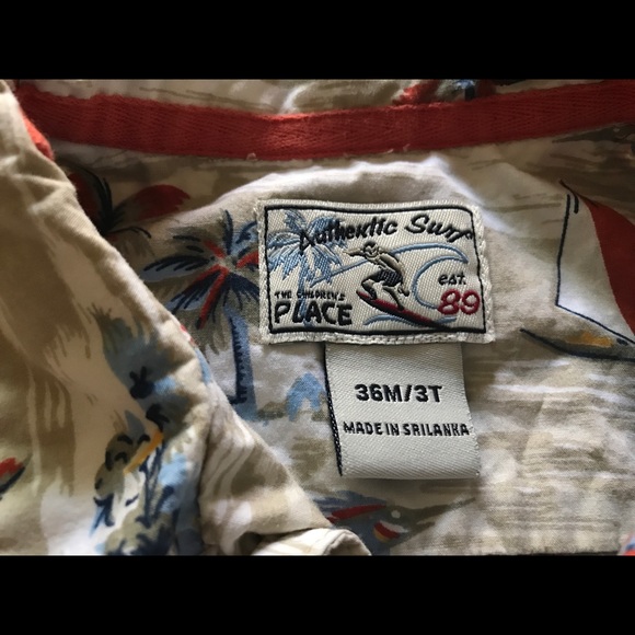 Authentic Surf button down - Picture 3 of 4