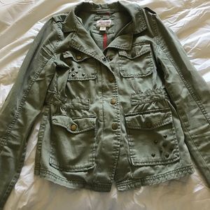 Army Green Military Jacket