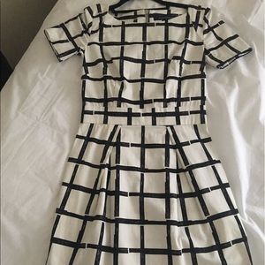 French Connection plaid dress
