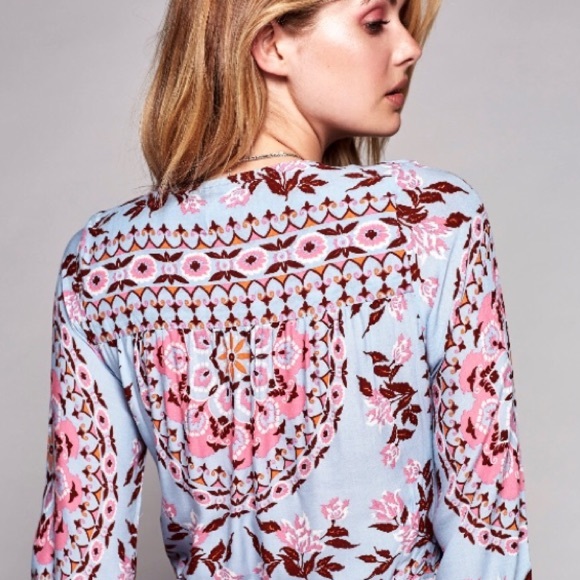 Pandora Printed Maxi DRESS Gown Aquarium Mandala - Picture 2 of 5