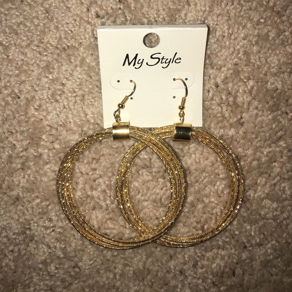 Gold Hoop Earings