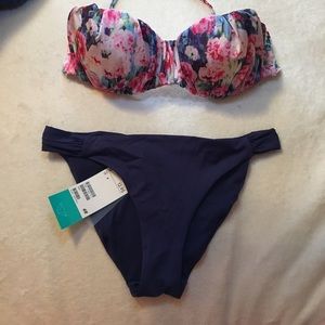 H&M floral bikini