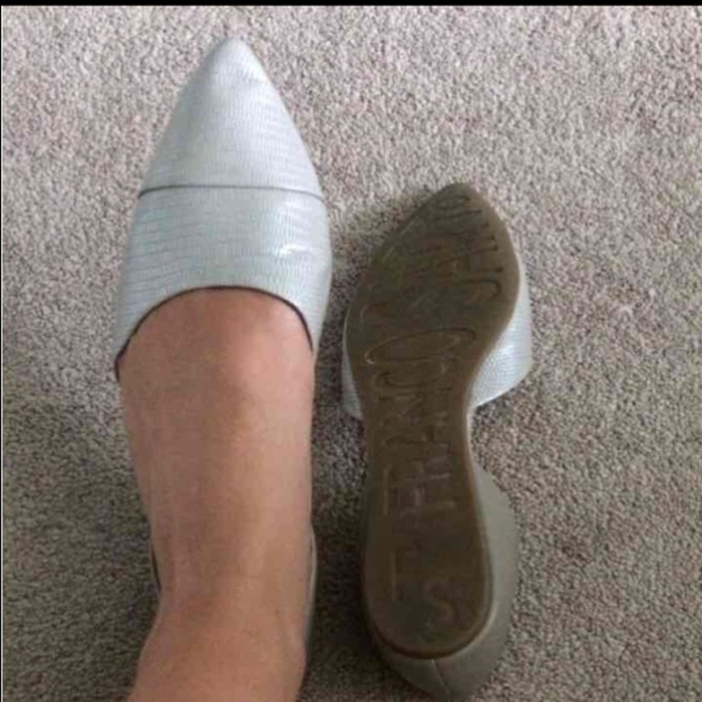 Franco Sarto Grey flats