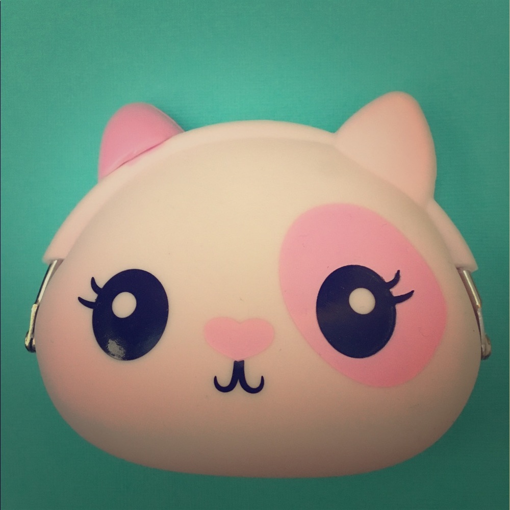 Cute cat coin purse *NWOT*
