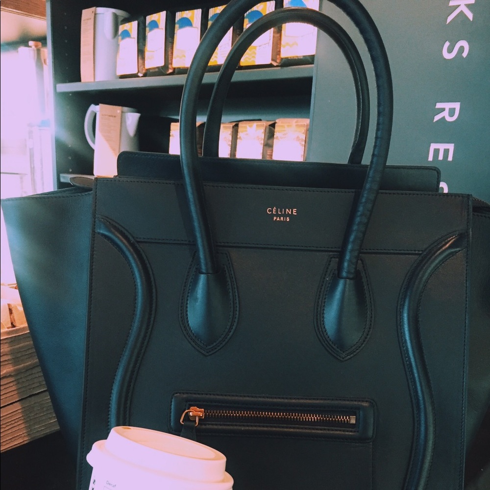 Céline Luggage mini size