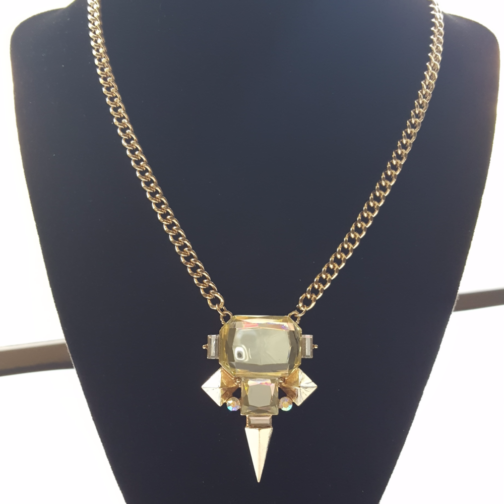 Sparkles and Spikes necklace