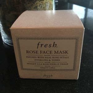 Brand new fresh rose face mask