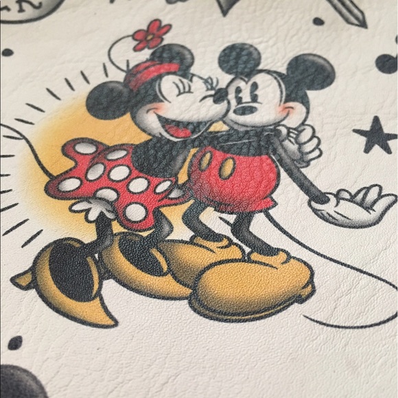 NWT 
Loungefly MICKEY ❤️TRUE LOVE❤️ TATTOO tote - Picture 7 of 8