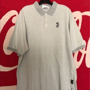 Grey Disney Mickey polo