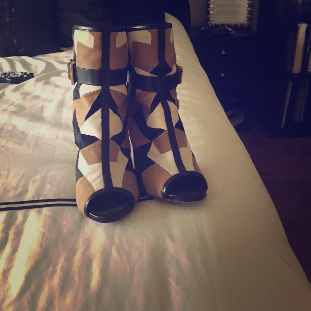 High heel shoes
