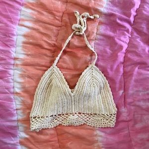 crochet Coachella top