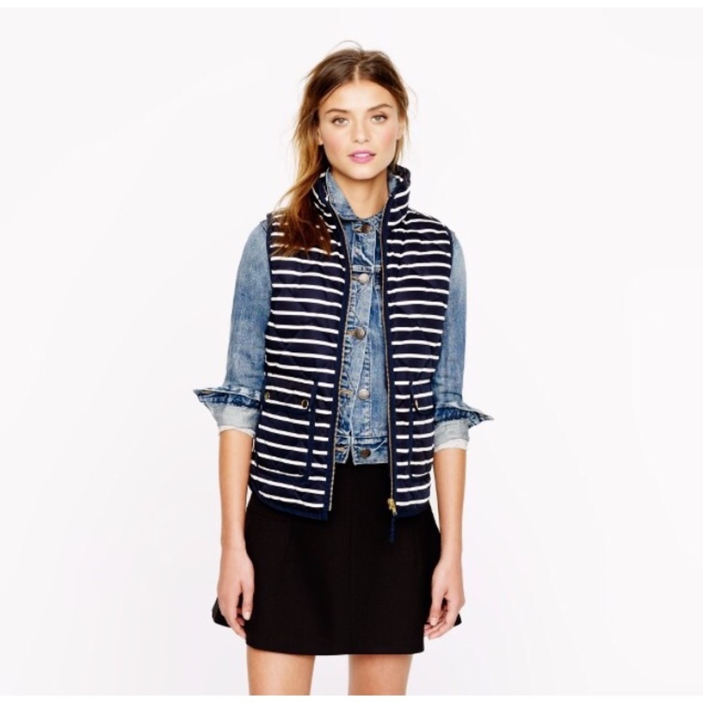 J. Crew Quilted Excursion Vest