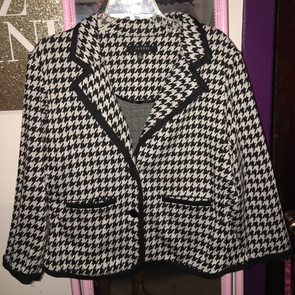 Houndstooth Blazer