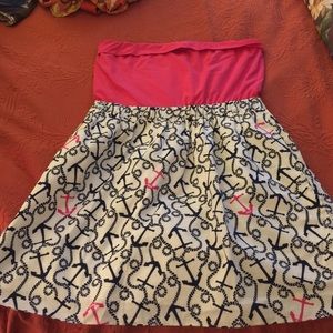 Lilly Pulitzer Dress tear near pocket repaired