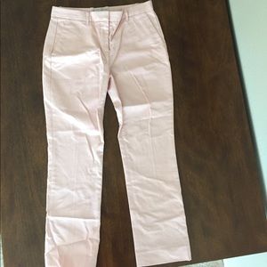 Tailored crop pink pants from the gap