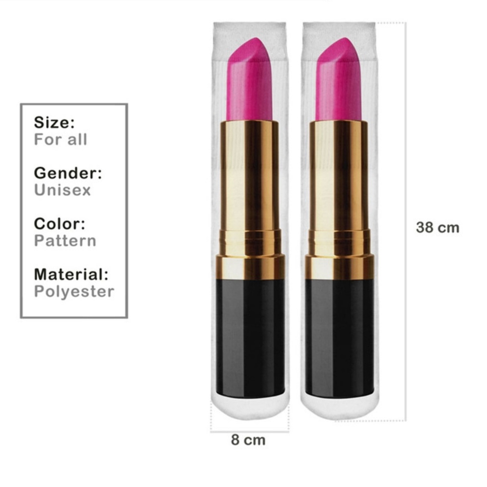 Super Trendy Lipstick Socks - Picture 4 of 8