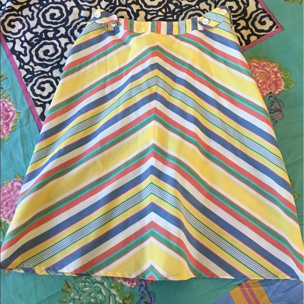 Vintage striped skirt 🌈