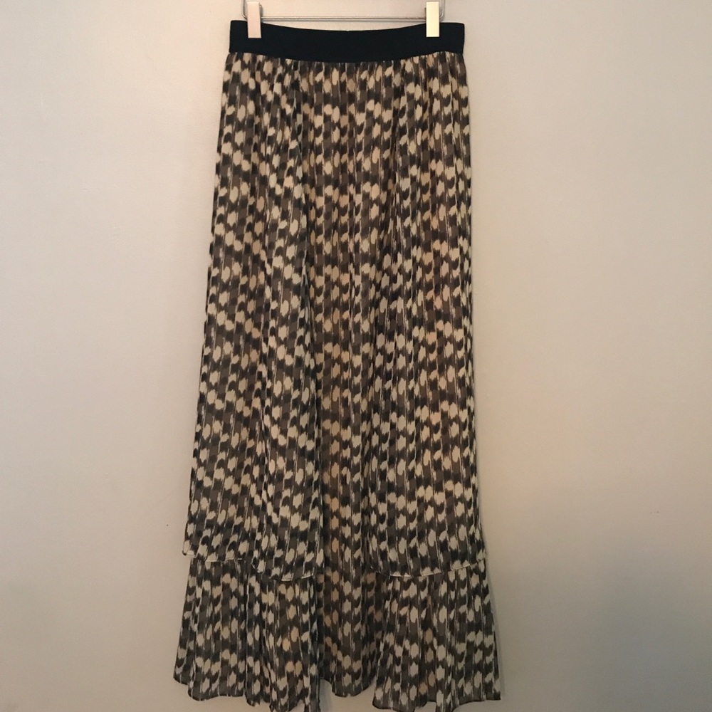 ANTONIO MELANI Maxi skirt with elastic band