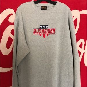 Vintage embroidered Budweiser sweater