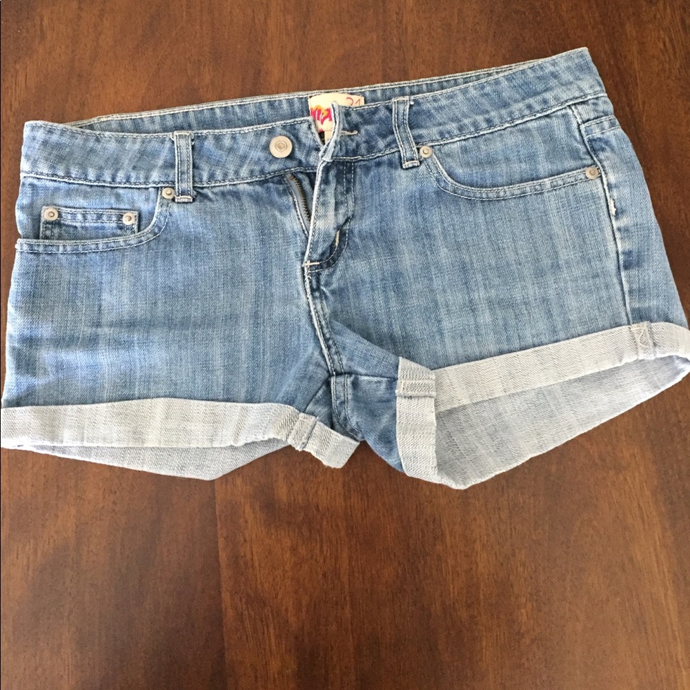 Forever 21 denim shorts