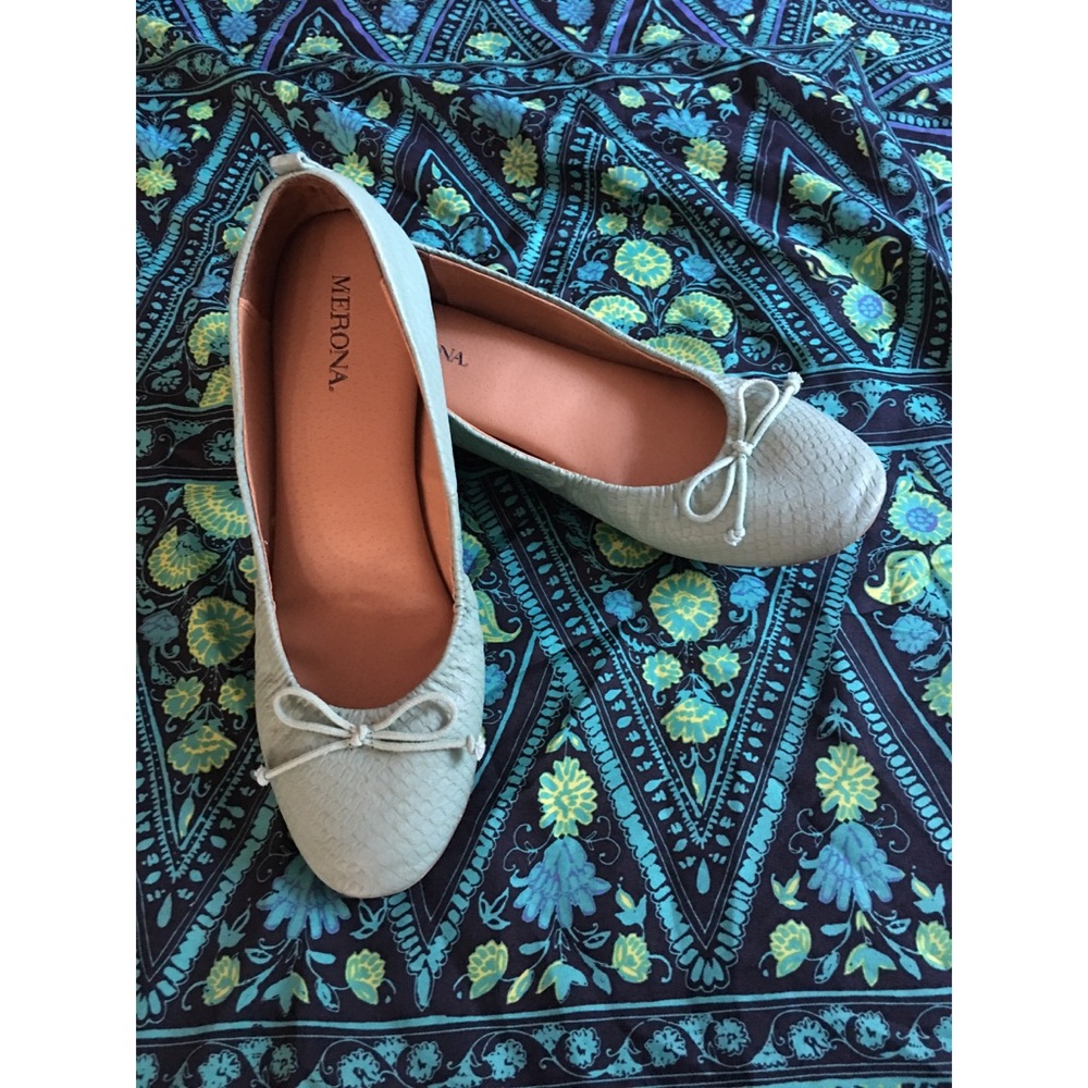 Light Teal Flats