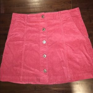 Button Down Skirt