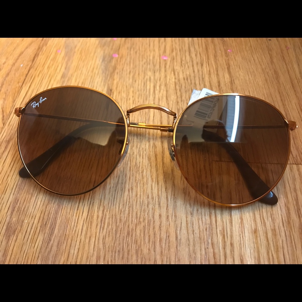Ray Ban round metal glasses circle