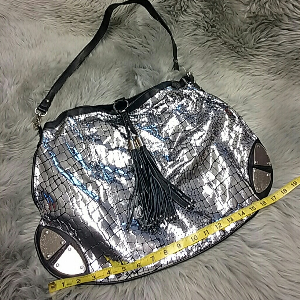 Leather and Metal Pamela McCoy Bag