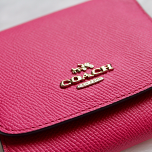 NWT Coach Small Wallet 53716 Dahlia