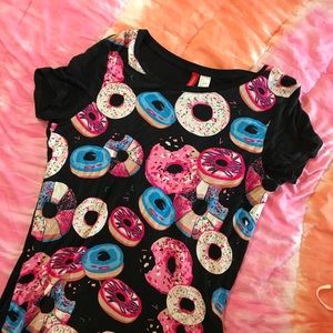 Donut print tee