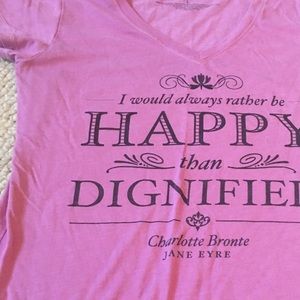 Charlotte Bronte/Jane Eyre quote tshirt