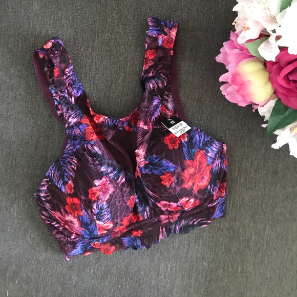 Victoria's Secret Other - ⚡️Sale⚡️Victoria secret floral push up bralette XS