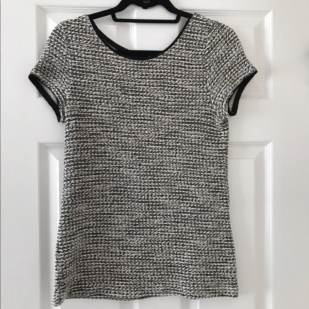 Knit short sleeved Loft top