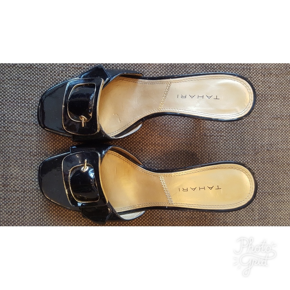 Black Patent Leather Tahari Size 8