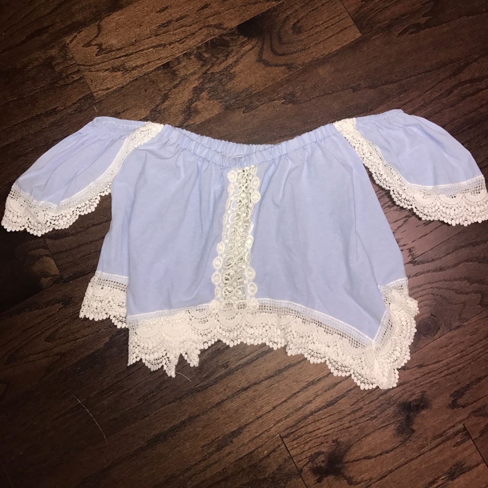 Off the shoulder shirt- never worn before