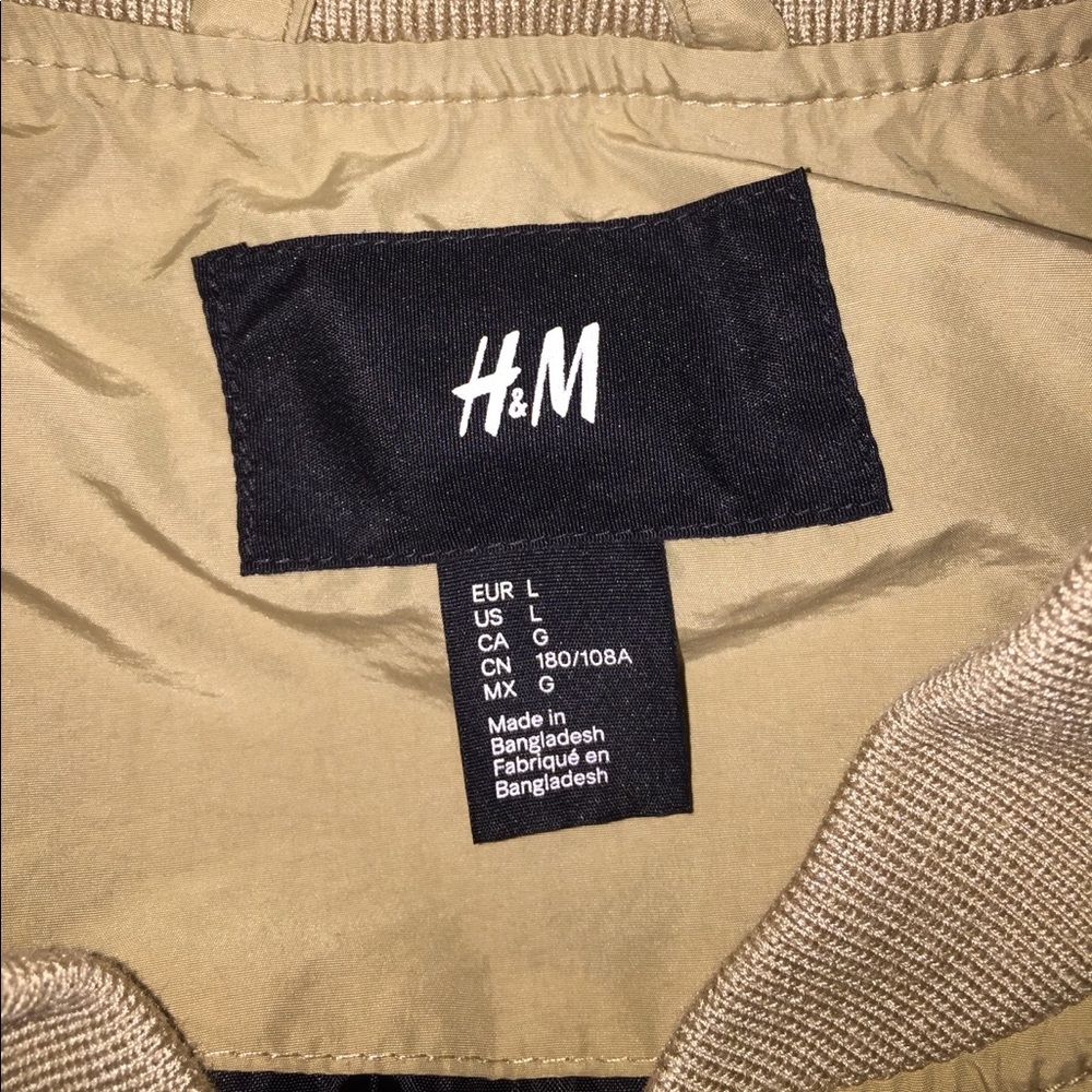 H&M OX bomber. DISCONTINUED - Picture 3 of 4