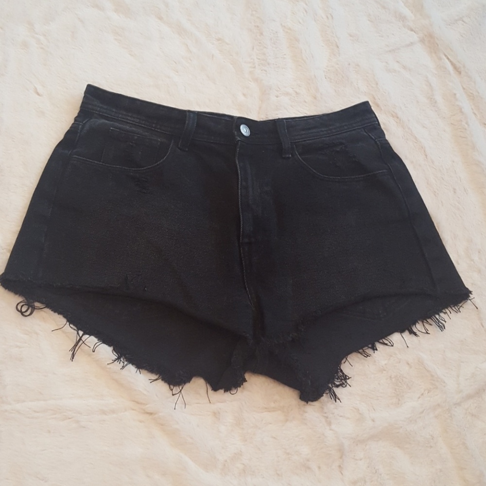 High waisted shorts