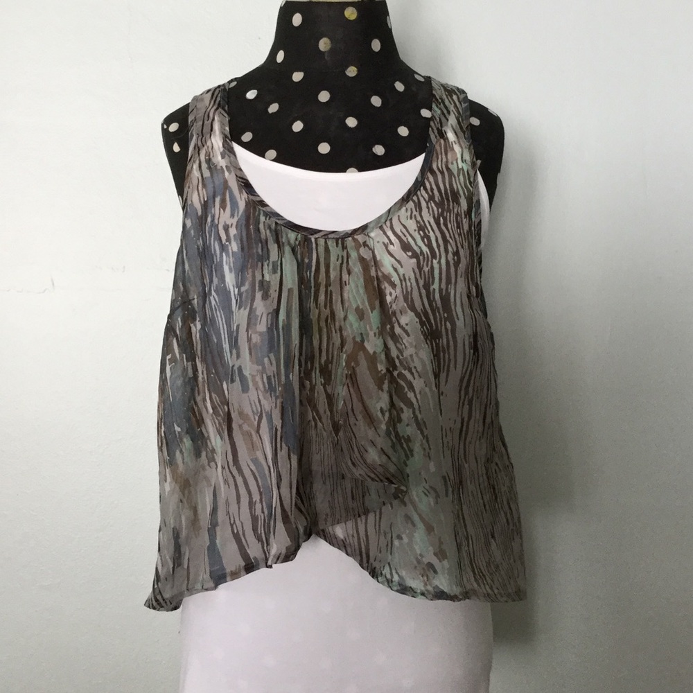 Silky-Sheer Top