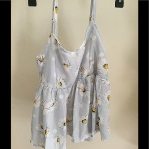 Floral tank top