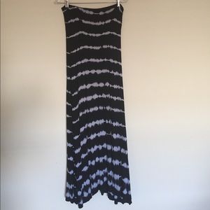 Tie Dye Maxi Skirt